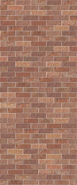Modern Red Brick Wall Panel | 1000mm x 2.4m x 10mm