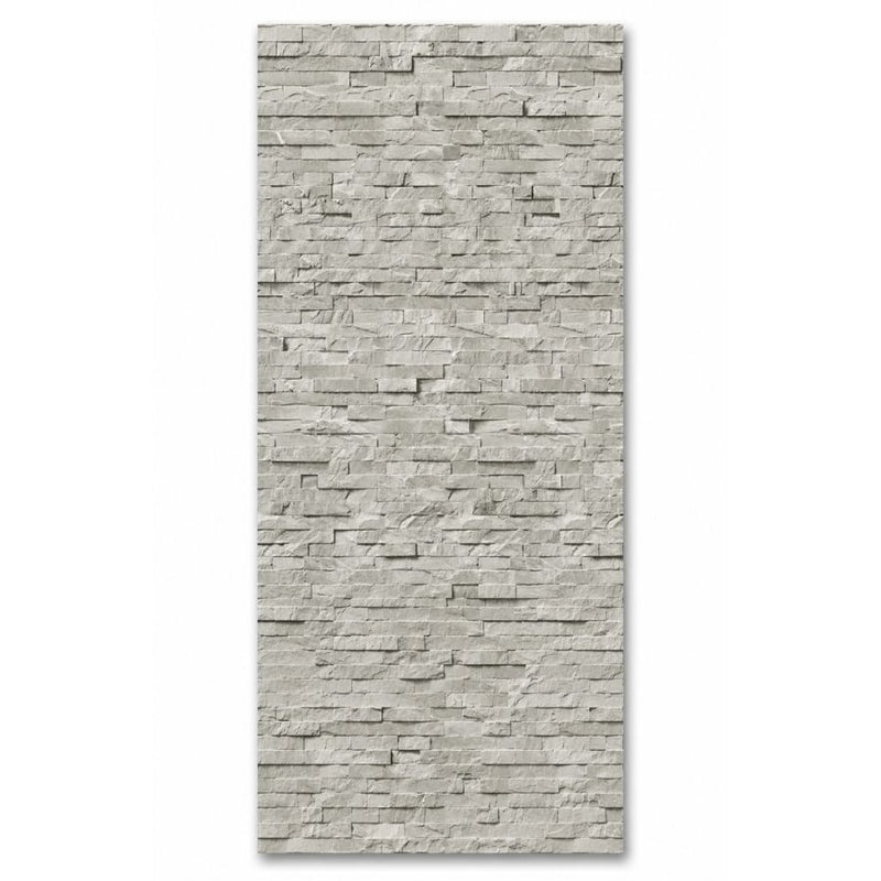 Natural Stone Light Grey Wall Panel | 1000mm x 2.4m x 10mm