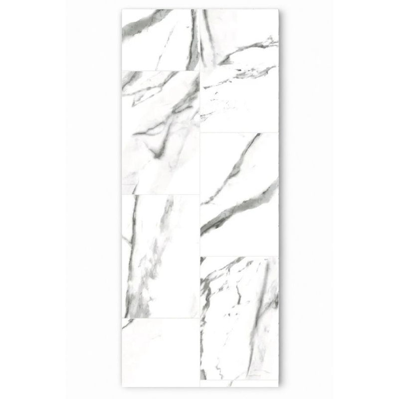 Onxy Grey Marble Effect Wall Panel | 400mm x 2.6m x 8mm (Pack of 4)