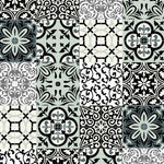 Patchwork Black Matt Wall Panel | 1000mm x 2.4m x 10mm