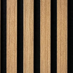 Premium Acoustic Slat Wall Panel | 600mm | Natural Oak