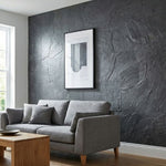 Quartz Anthracite Grey Marble Effect Wall Panel | 1000mm x 2.4m x 10mm
