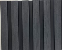 Sulcado Soundproof Wall Panel | Charcoal - installed
