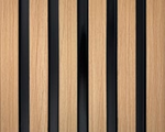 Sulcado Soundproof Wall Panel | Light Ash