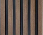 Sulcado Soundproof Wall Panel | Walnut