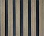 Sulcado Soundproof Wall Panel | Grey Oak