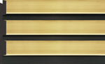 Standard Acoustic Slat Wall Panel | 600mm | Gold Metallic
