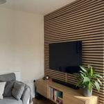Sulcado Premium Wall Panel | Natural Oak