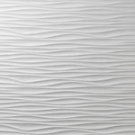 Full Tile Wave Matt Wall Panel | 1000mm x 2.4m x 10mm