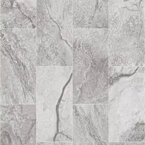 Trezzano Grey Stone Effect Wall Panel | 400mm x 2.6m x 8mm (Pack of 4)