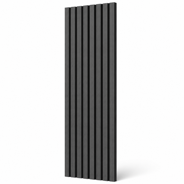 Lite Acoustic Slat Wall Panel | 600mm | Charcoal