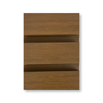 Composite Slat Side Trim | 2.5m | Dark Teak