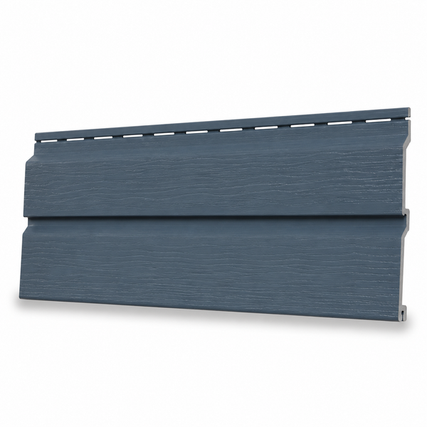 Double Embossed Empire Blue Wall Cladding 333mm x 5m