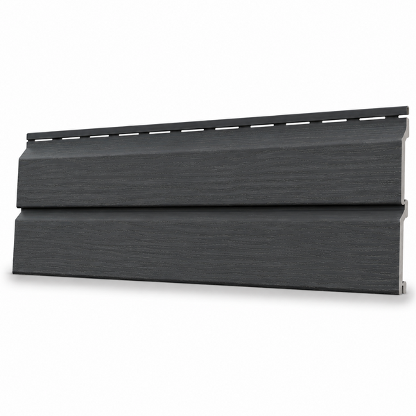 Double Embossed Platinum Grey Wall Cladding 333mm x 5m