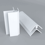 Double Embossed Anthracite Grey Internal Corner Trim