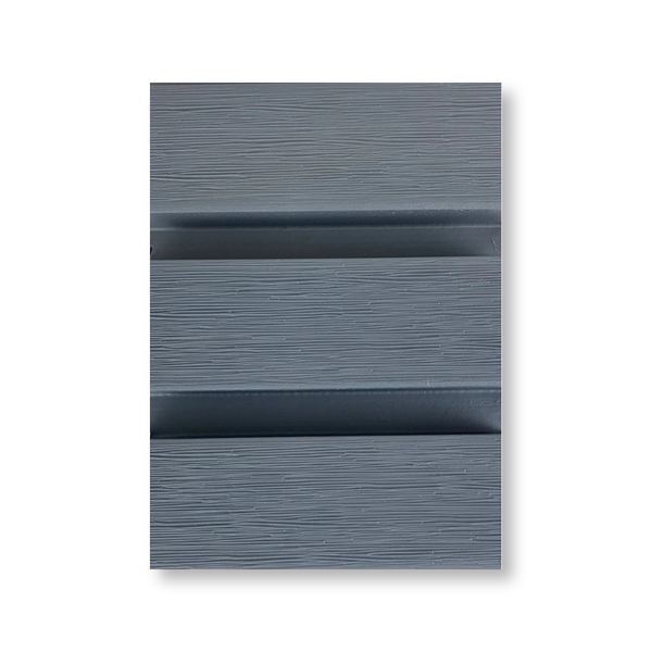 Composite Slat Cladding Panel | 2.5m | Light Grey