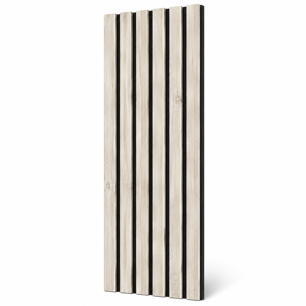 Lite Acoustic Slat Wall Panel | 600mm | Silver Birch