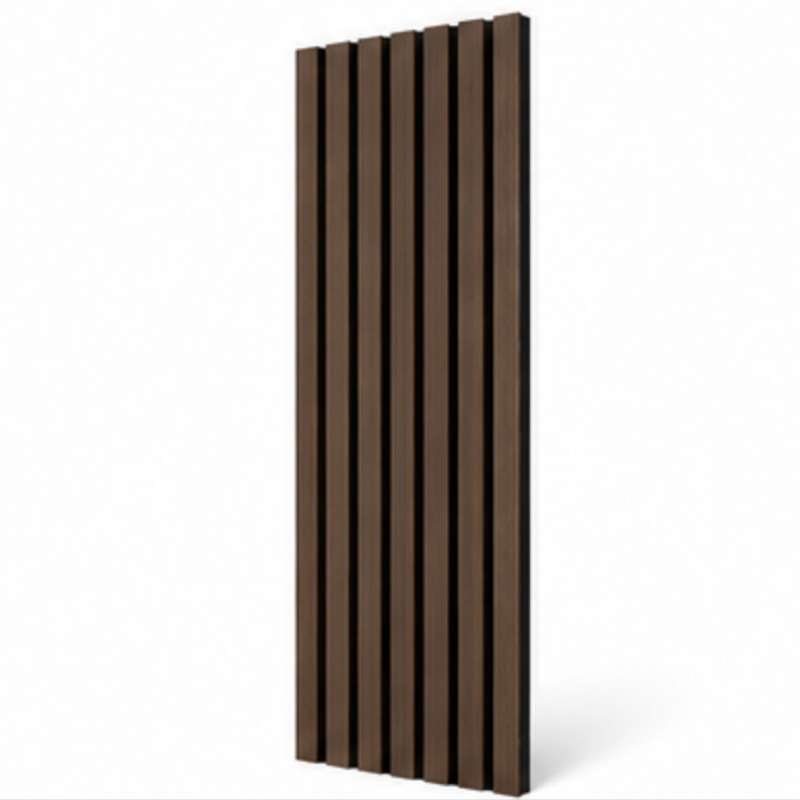 Sulcado Lite Acoustic Slat Wall Panel 2 Pack | 600mm | Walnut